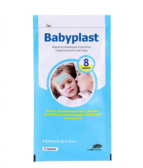 Купить Жаропонижающие пластины BABY PLAST, 2шт