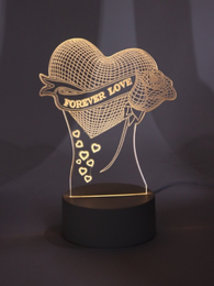 Купить Ночник 3D, светодиодный светильник LED