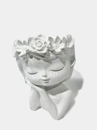 Мини ваза Girl Alina, горшок кашпо для суккулентов xarid qilish