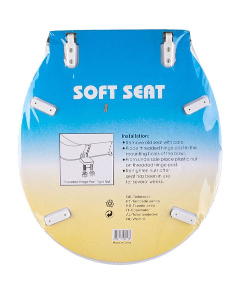 Крышка - сидушка для унитаза No brand