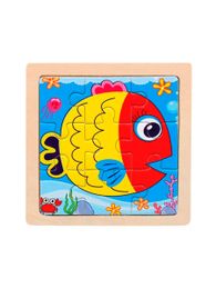 Деревянный пазл-рамка, 11х11см xarid qilish