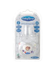 Ортодонтическая пустышка с крышкой №1 BabyTime xarid qilish