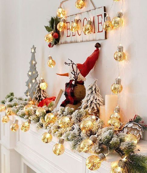 Гирлянда лампочки