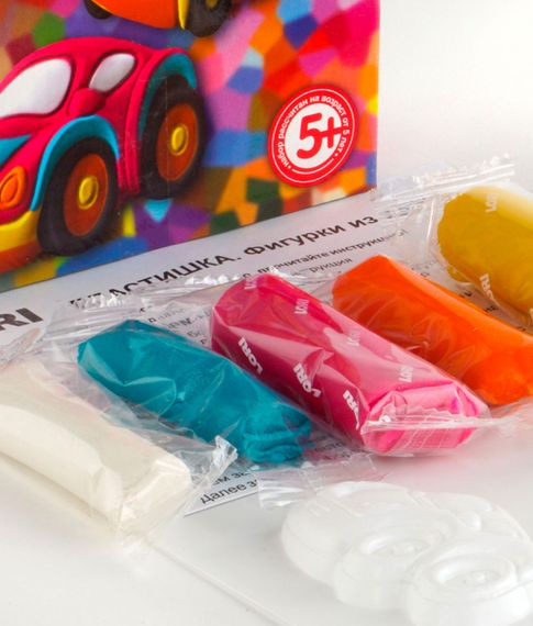 Пластишка.Фигурки из теста Машинки