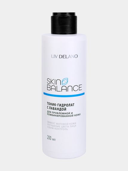 Купить Тоник-гидролат с лавандой Liv Delano Skin Balance, 200 мл