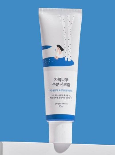 Купить Солнцезащитный крем с соком корейской берёзы Round Lab SPF 50+ PA++++