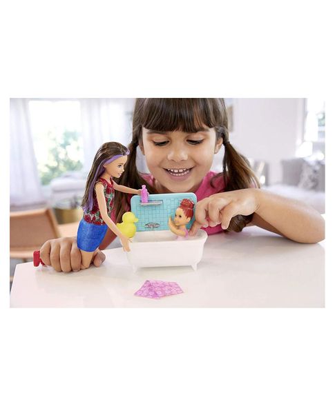 Игровой набор Няня Время купания Barbie