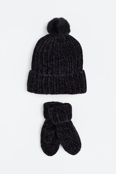 Купить Комплект шапка-варежки H&M