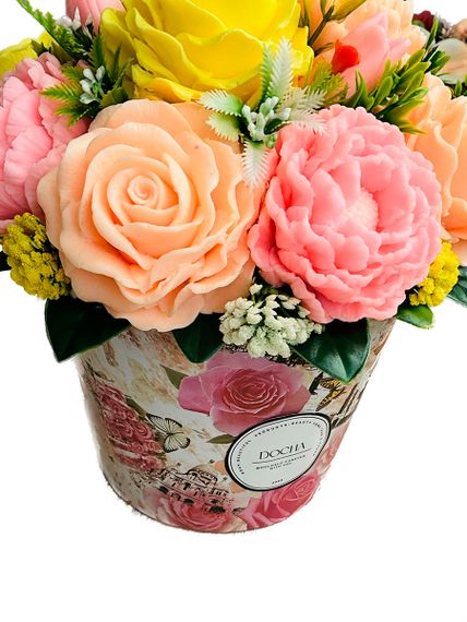 Pink rose flower