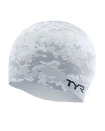 Шапочка для плавания TYR Adult Silicone Swim Cap - Digi Camo xarid qilish