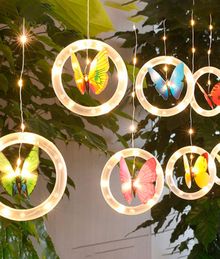 Купить Светодиодная гирлянда "Бабочки"