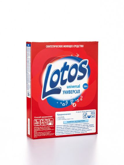 Стиральный порошок "Lotos" универсал 350 гр.