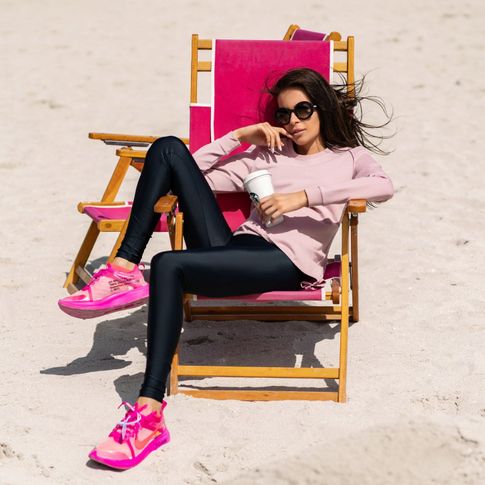 Лосины с широким поясом L.90