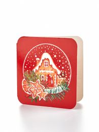 Купить Мини открытка "Пряничный домик"