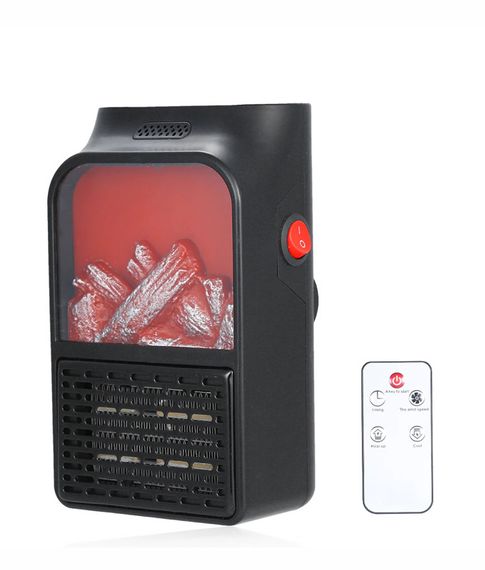 Обогреватель портативный с LED дисплеем и пультом Flame Heater