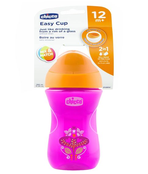 Поильник Chicco Easy Cup (12м+), 266 мл