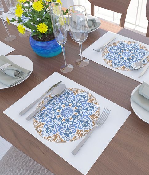 Комплект сервировочных салфеток, 4 шт