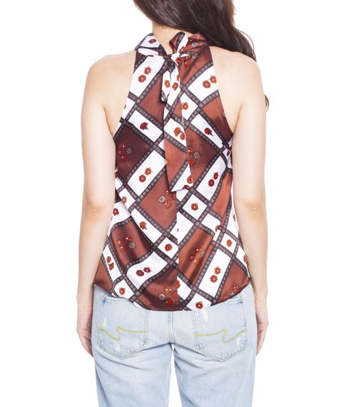 Шелковый топ ALASIA