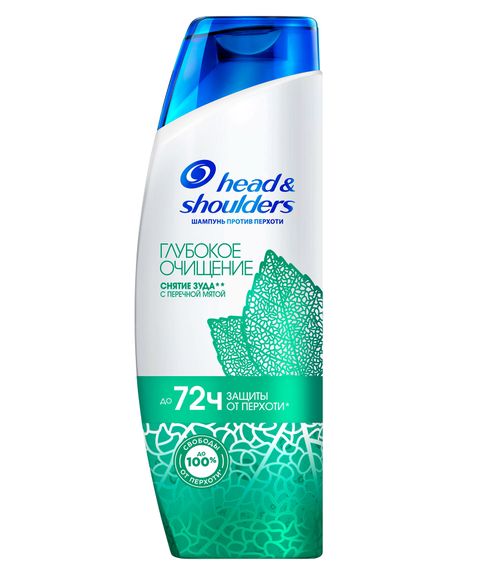 Купить Шампунь против перхоти Head&Shoulders Глубокое очищение с перечной мятой, 400мл