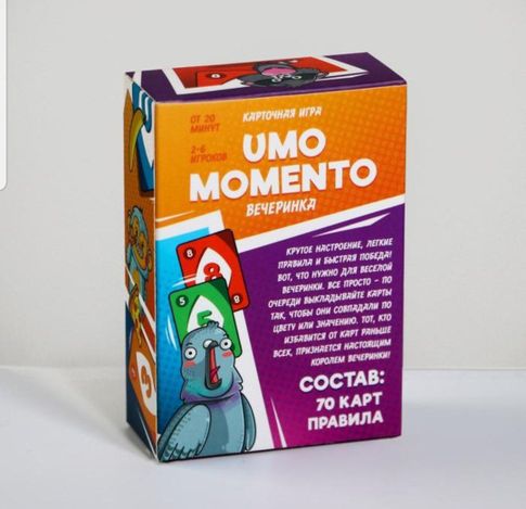 Настольная игра «UMOmomento. Вечеринка»