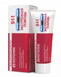 Купить Гель-бальзам «ВЕНОТОНИК» «911 ЭКСТРЕННАЯ ПОМОЩЬ»
