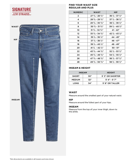 Джинсы Signature by Levi Strauss