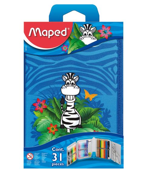 Купить Пенал с наполнением Jungle Maped