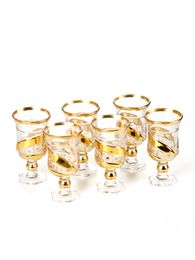 Набор стеклянных фужеров 6 шт xarid qilish