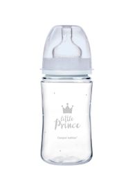 Купить Бутылочка для кормления Canpol Babies EasyStart "Royal Baby PP" с широким горлышком 240мл (35/234_blu)