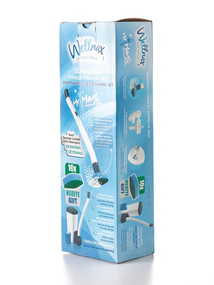 Набор для чистки унитаза MR.MAGIC DISPOS. WELLNAX