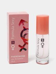 Туалетная вода для женщин Formula sexy №9, Чувственное дыхание тропиков, с феромонами, 30 мл xarid qilish