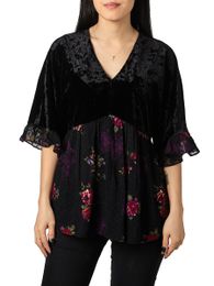 Велюровая блузка DR2 xarid qilish