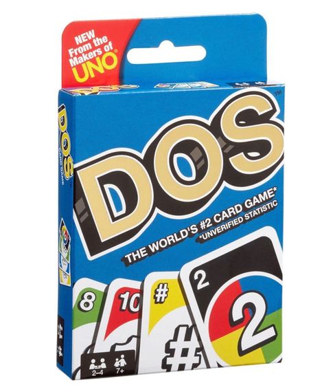 Настольная игра Dos из серии Uno xarid qilish