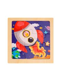 Деревянный пазл-рамка, 11х11см xarid qilish