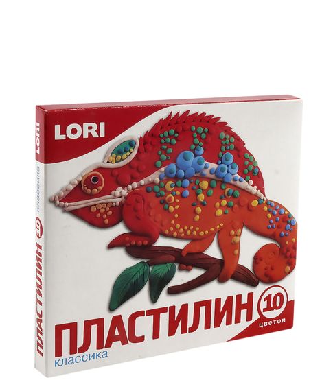 Пластилин 10 цветов Lori xarid qilish