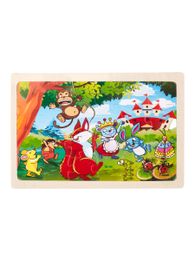 Купить Деревянный пазл-рамка, 22х15см