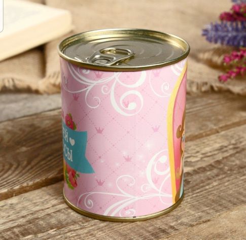 Носки в банке "Носочки для нашей принцессы" (детские, цвет микс)