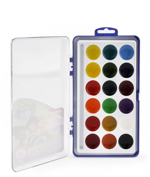 Акварельные краски Феи Disney 18 цветов LORI