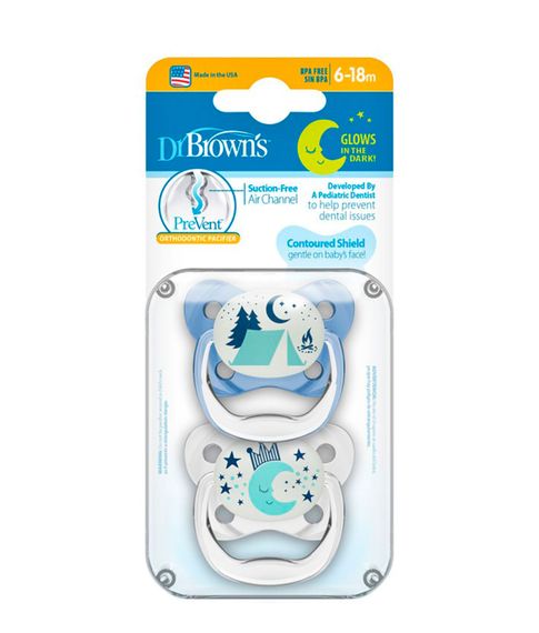 Пустышки Dr. Brown's PreVent (6-18m), 2 шт