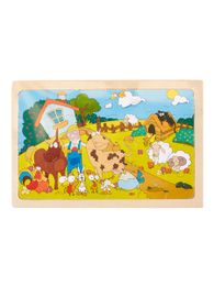 Деревянный пазл-рамка, 22х15см xarid qilish