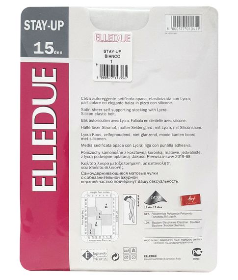 Чулки Elledue, 15 den
