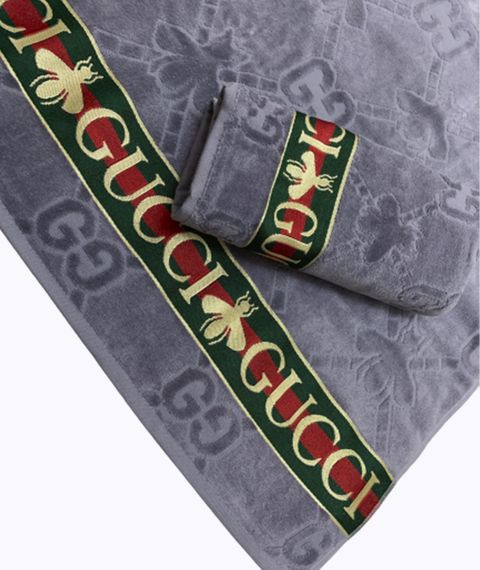 Комплект из 2-х велюрово-хлопковых полотенец