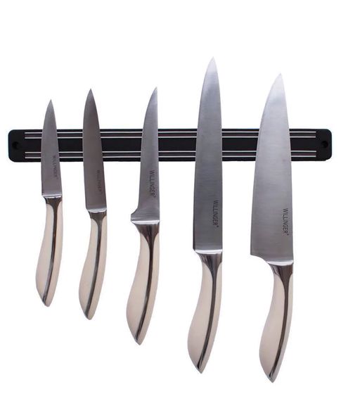 Магнитный кухонный держатель для ножей, 49 см