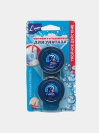 Чистящая таблетка для унитаза Liaara Морская свежесть, 2 * 50 г xarid qilish