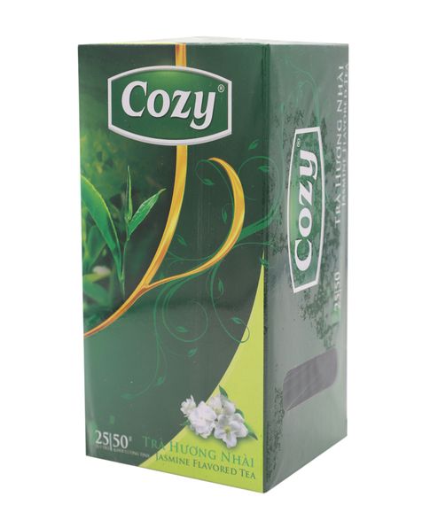 Зеленый чай с жасмином Cozy, 25 пакетиков xarid qilish