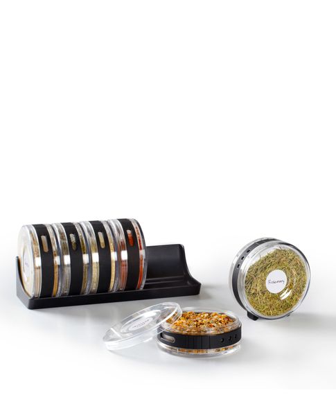 Набор емкостей для специй на подставке