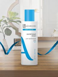Achromin Матирующий лосьон для лица (анти-акне), флакон 150 мл для проблемной кожи xarid qilish