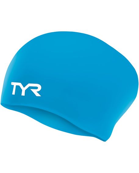 Купить Шапочка для плавания Long Hair Wrinkle-Free Silicone Adult Swim Cap