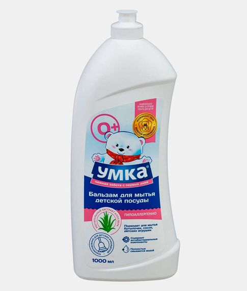 Купить Бальзам для мытья детской посуды и принадлежностей УМКА, 1л.