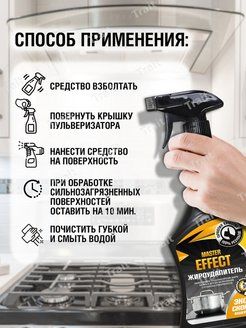 Средство для кухни Master Effect Антижир, 750мл